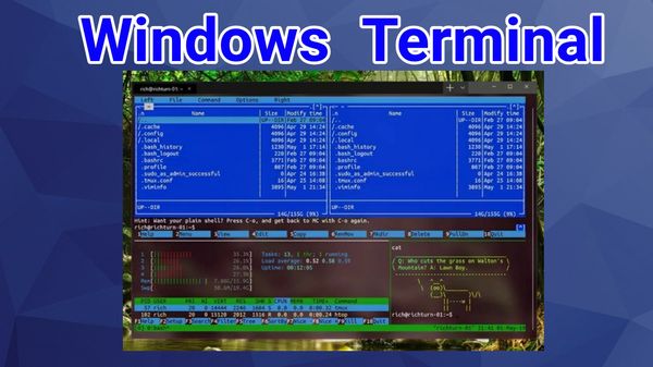 Windows Terminal: Windows 10 fusionará cmd, Powershell y WSL en una única terminal