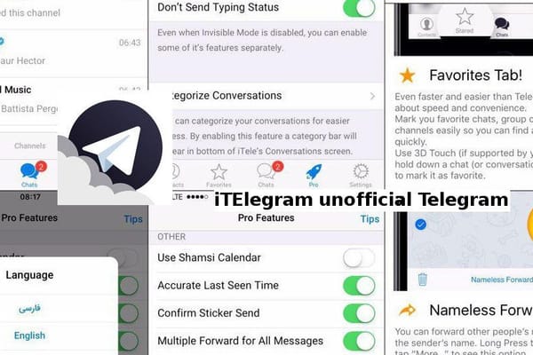 iTele, el Telegram plus para ios y ipad