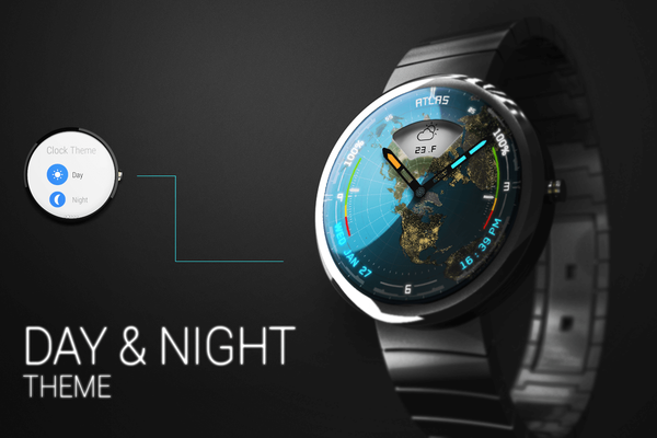 Atlas, la espectacular watchface que te muestra el ciclo del día y la noche
