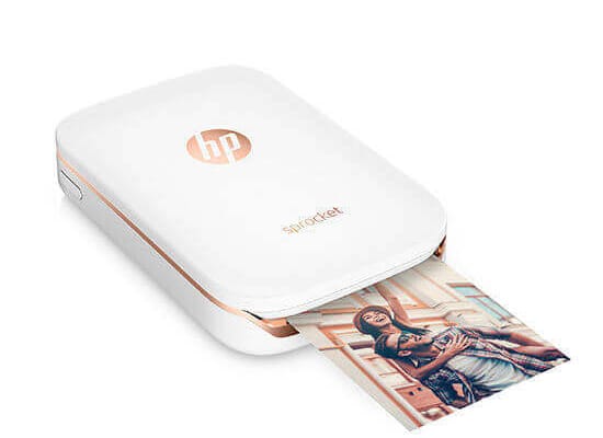 Una impresora HP de bolsillo y sin tinta para llevar a todas partes