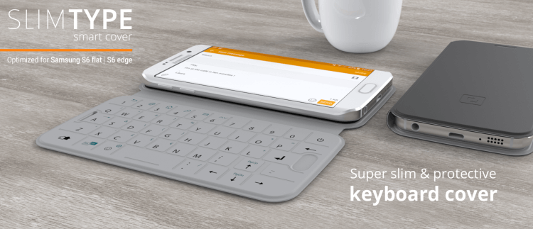La funda con teclado SlimType es la envidia y sueño de cualquier funda