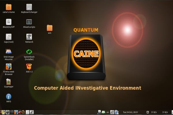 CAINE 9.0 "Quantum": La nueva versión de la distro de análisis forense digital