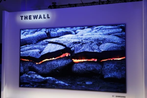Samsung presenta una televisión de 149 pulgadas con tecnología micro led