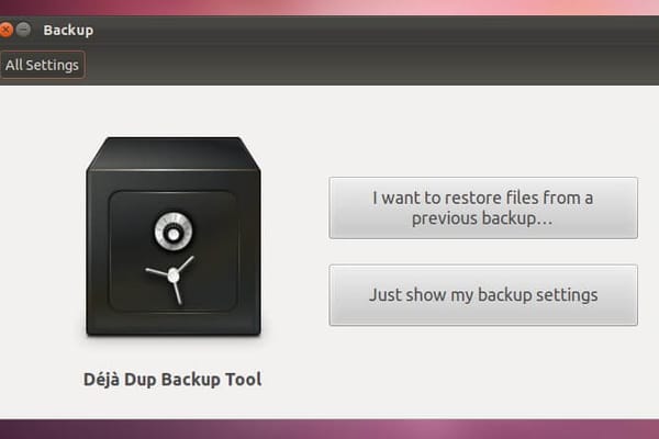 Hacer copias de seguridad cifradas en GNU/Linux con Déjà Dup