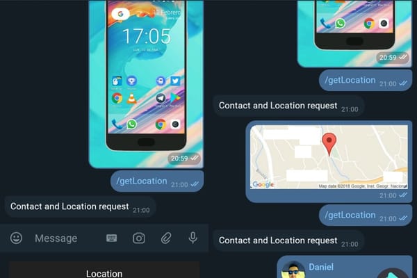 Solicitar número de contacto o ubicación de una persona mediante un bot de telegram en nodejs?
