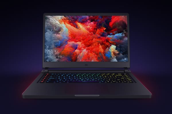 Xiaomi presenta un portátil gamer con CPU Kaby Lake, NVIDIA GTX 1060 e iluminación RGB