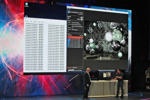 Intel: "Olvidamos" mencionar que la CPU de 28 núcleos fue Overclockeada para llegar a los 5GHz