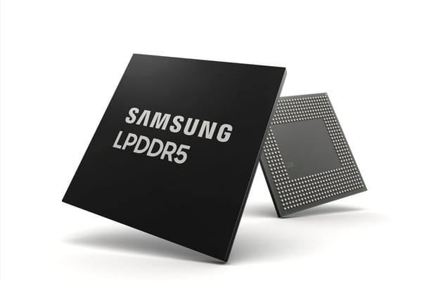 Samsung anuncia la primera DRAM LPDDR5 de 8 Gb con tecnología de 10 nm