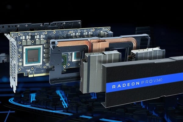 AMD anuncia la tarjeta Dual-Vega Radeon Pro V340 con 32 GB de memoria ECC HBM