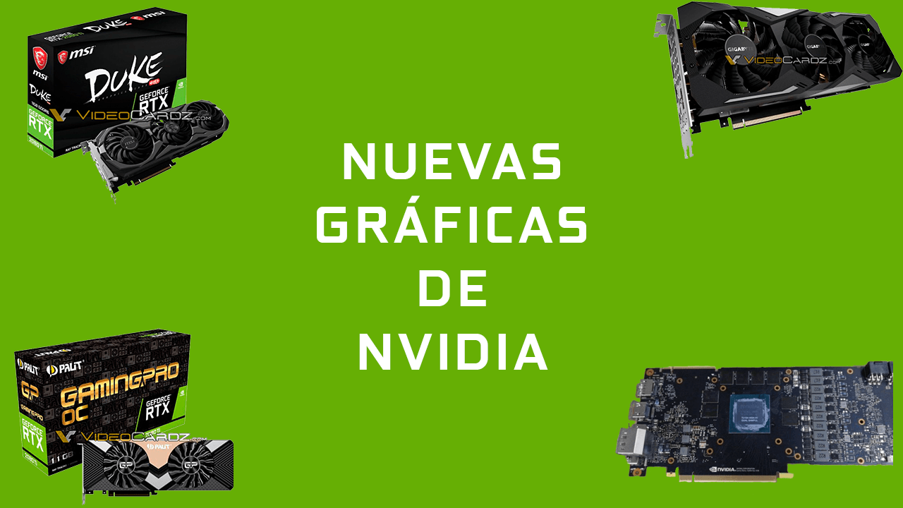 Las nuevas tarjetas gráficas de Nvidia filtradas al completo