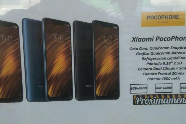 Xiaomi Poco F1 llega de forma oficial a España: Precios, fechas...