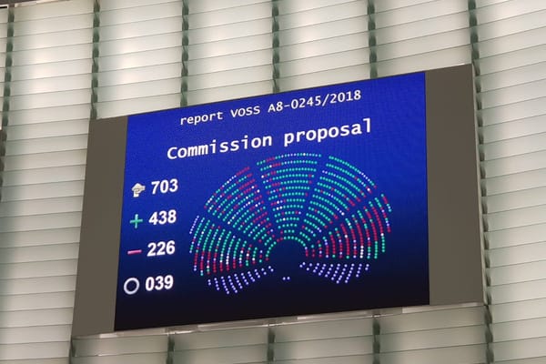 La unión europea aprueba las negociaciones de los artículos 3, 11, 12 y 13 de la reforma del copyright. #CopyrightDirective