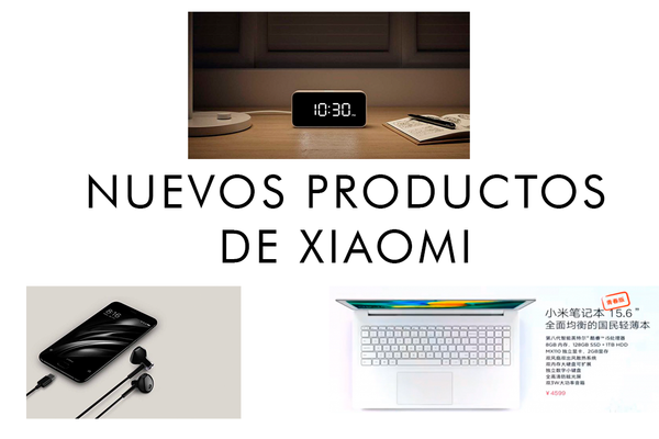 Xiaomi presenta un nuevo portátil, unos auriculares y un despertador