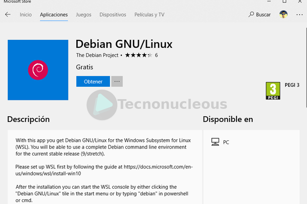¿Comó instalar Debian en Windows 10?