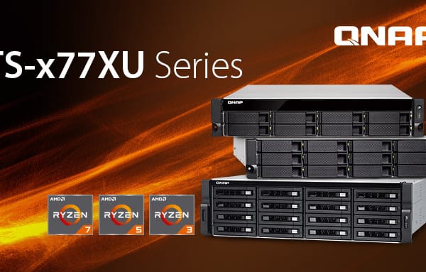 El poder de Ryzen llega a la serie TS-x77XU del rack NAS de QNAP
