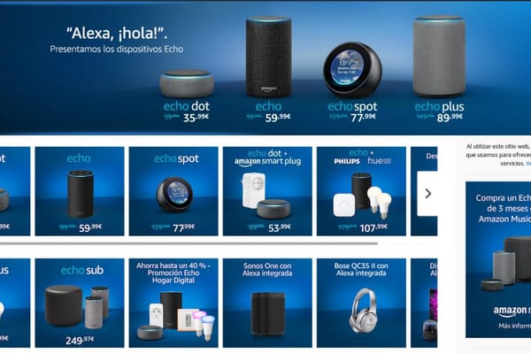 Los dispositivos Alexa llegan oficialmente a España