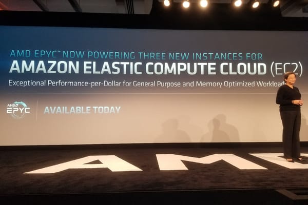 Amazon Web Service anuncia las instancias EC2 M5a y R5a impulsadas por procesadores EPYC de AMD
