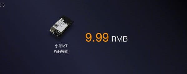 Xiaomi presenta un módulo WiFi IoT en el MIDC 2018