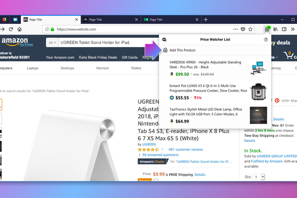 Price Wise: una extensión de Firefox para realizar un seguimiento de precios