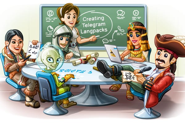 Telegram 5.0 para Android: Instant View 2.0, Mejor soporte de idiomas e Interfaz Rediseñada