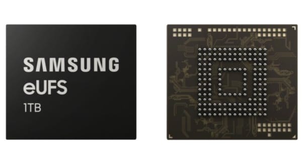 Samsung produce la primera memoria eUFS de 1TB para SmartPhone