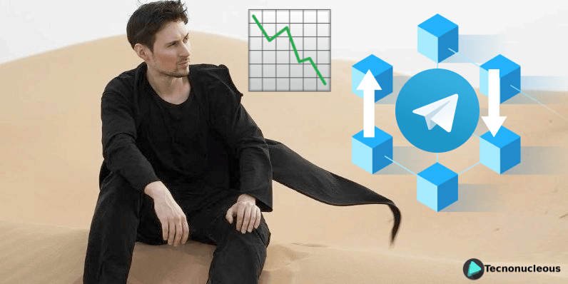 El precio del derivado de Gram baja fuertemente después de la última actualización de Telegram