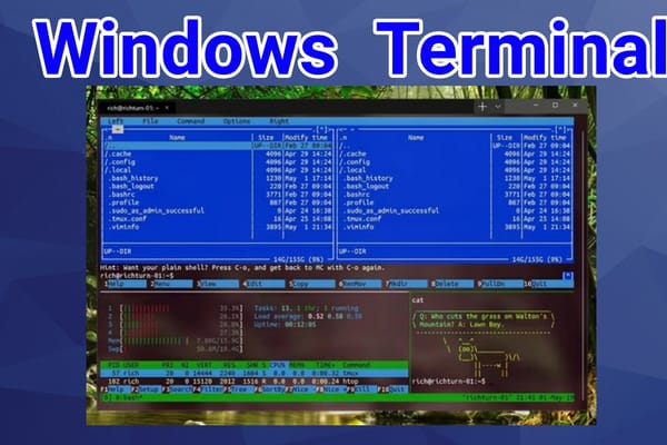 Windows Terminal: Windows 10 fusionará cmd, Powershell y WSL en una única terminal