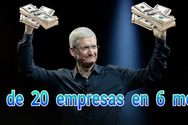 Apple adquirió más de 20 compañías en los últimos 6 meses