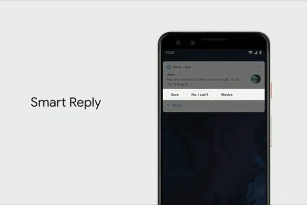Smart Reply en Android Q llega a todas las aplicaciones de mensajería