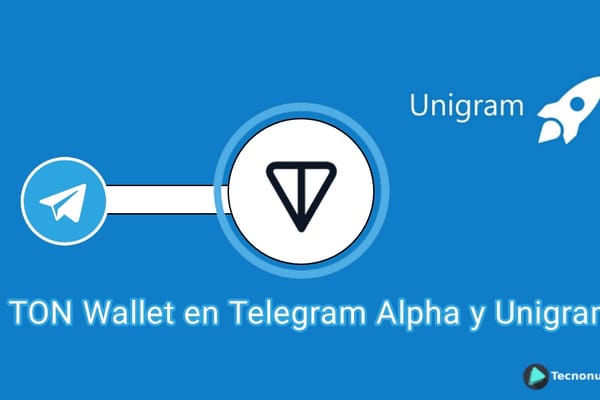 Telegram Alfa y Unigram: Wallet para TON