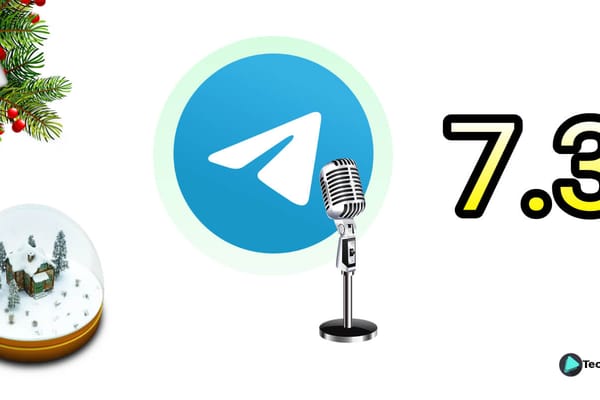 Telegram 7.3: Chats de Voz, Almacenamiento Externo, Navidad y más